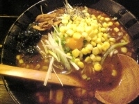 「カレーらー麺（650円）」@かわうち家の写真