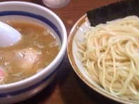 「チャーシューつけ麺/中（850円）」@大勝軒 十五夜 新宿御苑店の写真