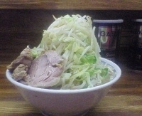 「小ラーメン+野菜」@ラーメン二郎 新小金井街道店の写真