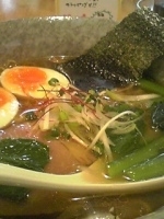 「塩らーめんCセット（まかない丼）+玉子」@麺や 福一の写真