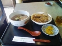 「半ラーメンセット」@らあめんはうす からこの写真