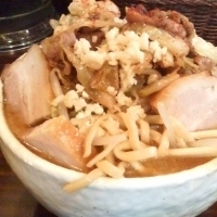 「シャクジ（月曜限定）（餅抜き）+大盛り」@麺処 井の庄の写真