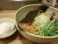 「あぶらめん+半熟玉子（クーポン）」@めん業一筋 善龍の写真