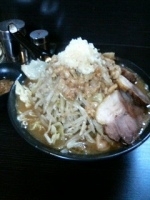 「小ラーメン （野菜増し、ニンニク増し）」@勇花の写真