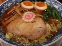 「味玉ラー麺（大盛り）」@麺屋 楼蘭 梅田店の写真