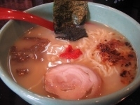 「むさし坊らーめん（太麺）」@麺匠 むさし坊 武蔵浦和本店の写真