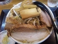 「味玉味噌ラーメン野菜大盛+麺大盛+チャーシュー」@味噌麺処 花道庵の写真