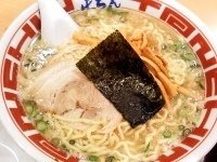 「◎東京とんこつらーめん（大盛り・ニンニク）￥650」@屯ちん SUNAMO店の写真