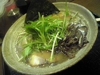 「節そば700円+木耳増し（クーポン）」@節の写真