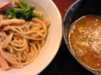 「濃厚節トンコツつけめん（極太麺、煮干）（590円）」@円熟屋 本店の写真