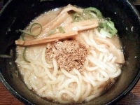 「◎特濃豚つけめん特盛￥900（ニンニク・脂増し）」@つけめん・らあめん 宗庵 北千住店の写真