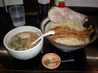 「つけめん+大盛り+全部のせ」@麺堂 稲葉の写真