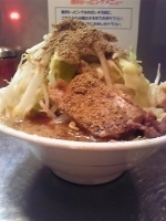 「ラーメン（全増し）600円+魚粉50円」@らーめん大 本郷店の写真