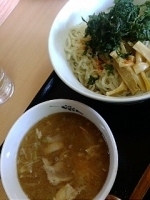 「つけ麺大盛り（太麺）-クーポンで100円引き」@麺処 福吉 極の写真