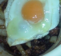 「醤油ラーメン+ブタ丼」@米屋の写真