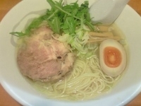 「塩らぁめん」@爆じゅう餃子 餃点の写真