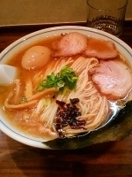 「紫そば 麺大盛り」@中華そば むらさき山の写真