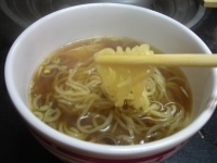「〆らーめん210円」@チャンコ 大心の写真