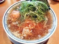 「ドッカンねぎ肉そば大盛り￥900（ニンニク￥0・替玉￥120）」@丸源ラーメン 草加店の写真