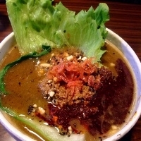 「濃厚黒胡麻坦々麺（辛さ:普通）」@麺処 井の庄の写真