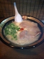 「ラーメン（辛味1/2）」@一蘭 横浜桜木町店の写真