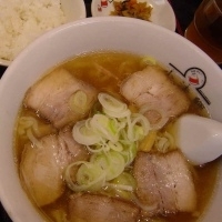 「喜多方ラーメン 330円（春の喜多方ラーメン祭り 特別感謝価格）」@喜多方ラーメン 坂内 汐留シティセンター店の写真
