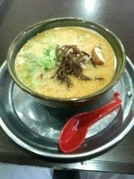 「味噌牛乳らーめん」@旭川ラーメン かかしの写真