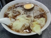 「ワンタン麺」@中華麺店 喜楽の写真