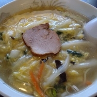 「タマゴとじラーメン 650円」@中華団欒食堂 りんりんラーメンの写真