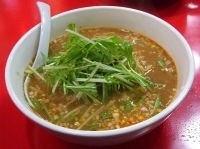 「金胡麻坦坦めん」@担担麺ササラ 京橋店の写真