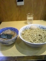 「つけ麺大味玉半チャーシュー」@くり山の写真