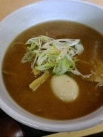 「焦がし（炙り）醤油+替え玉（開店より提供、限定20食）」@麺処 福吉 極の写真