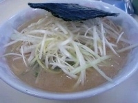「ねぎらーめん（麺固め） 750円」@こうやの写真