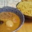 つけ麺大盛+豚ほぐし+味玉（1,200円）