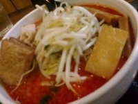 「辛味噌ラーメン ニンニク」@味噌麺処 花道庵の写真