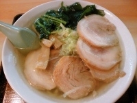 「塩ラーメン ￥500 チャーシュー ￥200」@めん一の写真