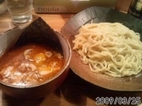 「辛味つけ麺（720円）」@つけ麺屋 やすべえ 渋谷店の写真