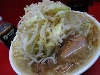 「大ラーメン（野菜マシマシ・ニンニク・アブラ）800円」@ラーメン二郎 京急川崎店の写真
