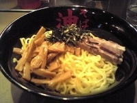 「辛味噌油そば大盛（730円）」@東京油組総本店 広尾組の写真