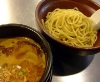 「極濃海老つけ麺中盛300g 750円」@紅蓮の写真