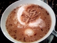 「味噌ラーメン+のり+半熟味玉」@ちゃぶ屋 本店の写真