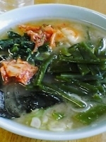 「キムチワカメラーメン（￥800）」@ラーメン大将 錦町店の写真
