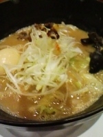 「白みそ鬼濃厚ラーメン880円」@越後新潟麺処 極一 ラーメン国技館店の写真