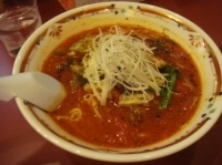 「チリトマトラーメン（700円）」@狼スープの写真