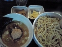 「味玉つけめん（大盛・あつもり）+太麺変更+メンマ+ニンニク」@麺処 井の庄の写真