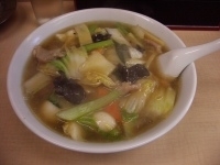 「什景麺+餃子」@牡丹飯店の写真