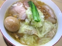 「塩ワンタンチャーシューメン￥1,150+味付玉子￥100」@支那そば 心麺の写真