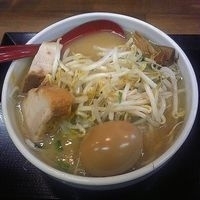 「味噌ラーメン+味付玉子」@味噌麺処 花道庵の写真