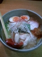 「牡蠣田ぶしラーメン 大盛 味玉」@麺処 田ぶし 横浜店の写真