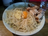 「油そば/麺少なめ」@ラーメン髭の写真